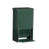 Mangeoire anti-nuisible 23 kg thermolaquée vert