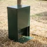 Mangeoire anti-nuisible 23 kg thermolaquée vert