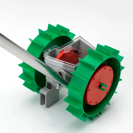 Semoir manuel graines Super Seeder 6 disques avec manche