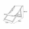 Lot de 2 chiliennes pin coton 300D kaki