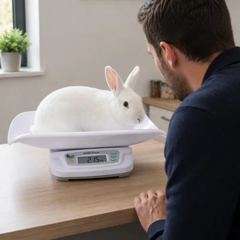 Balance à lapin 20kg pour élevage