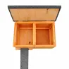 Lot de 3 Nichoirs chicane en bois canards et sarcelles