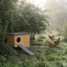 Lot de 3 Nichoirs chicane en bois canards et sarcelles