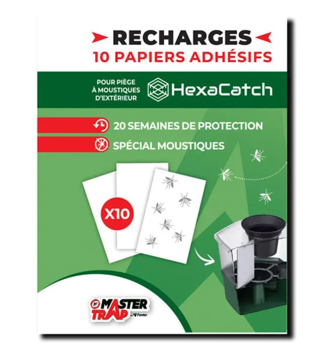 piège à moustique, feuilles adhésives anti-ponte