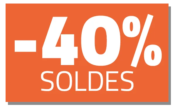 Soldes -40%