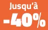 Soldes jusqu\'à -40%