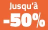 Soldes jusqu\'à -50%
