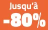 Soldes jusqu\'à -80%