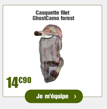 Casquette filet GhostCamo forest