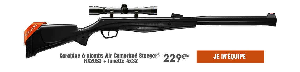 Carabine  plombs Air Comprim Stoeger RX20S3 + lunette 4x32