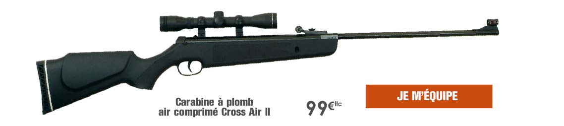 Carabine  plomb air comprim Cross Air II