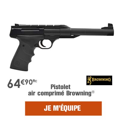 Pistolet air comprim Browning