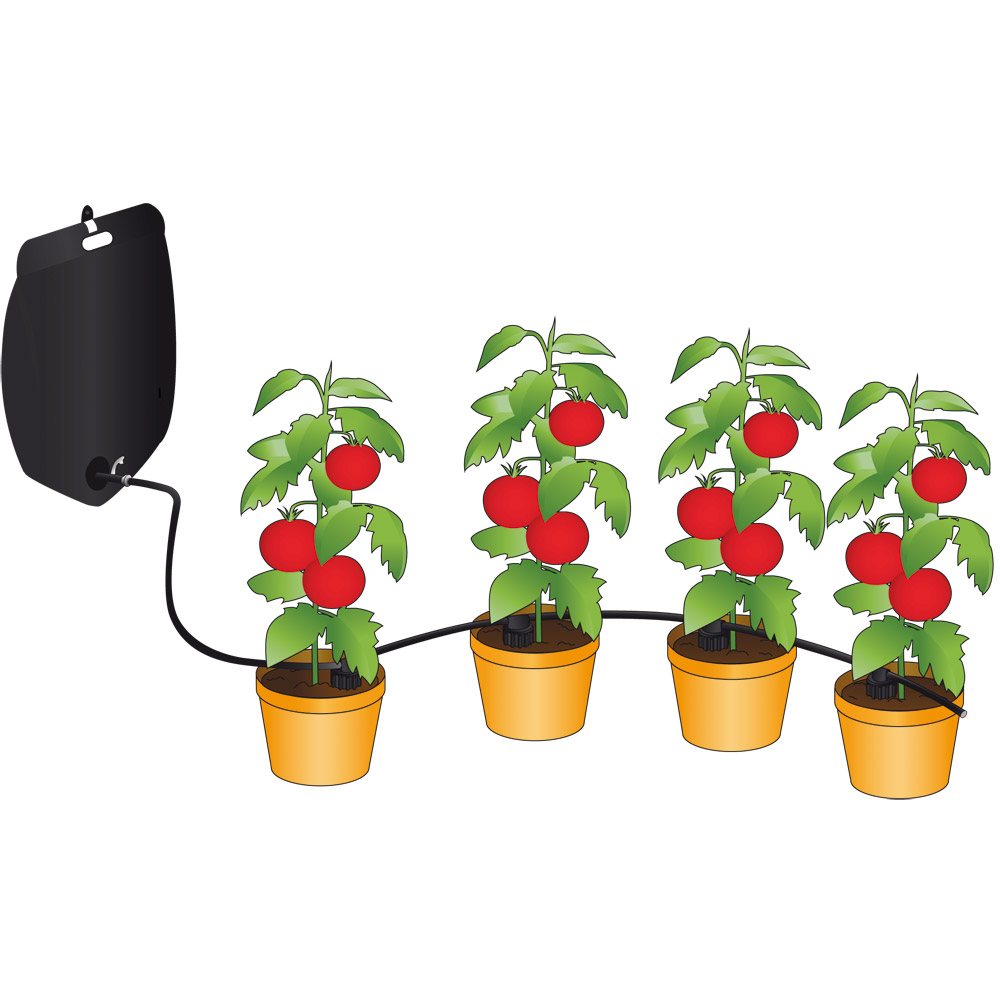 système d'auto-arrosage pour Plantes d'intérieur Minuterie Rechargeable 3,5 V programmable numérique pour Plante de Vacances en Pot d'intérieur WFGF Kit d'irrigation Goutte à Goutte Automatique 