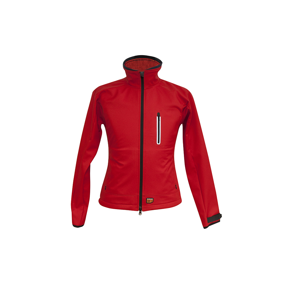 Veste chauffante femme 30seven rouge S - Ducatillon