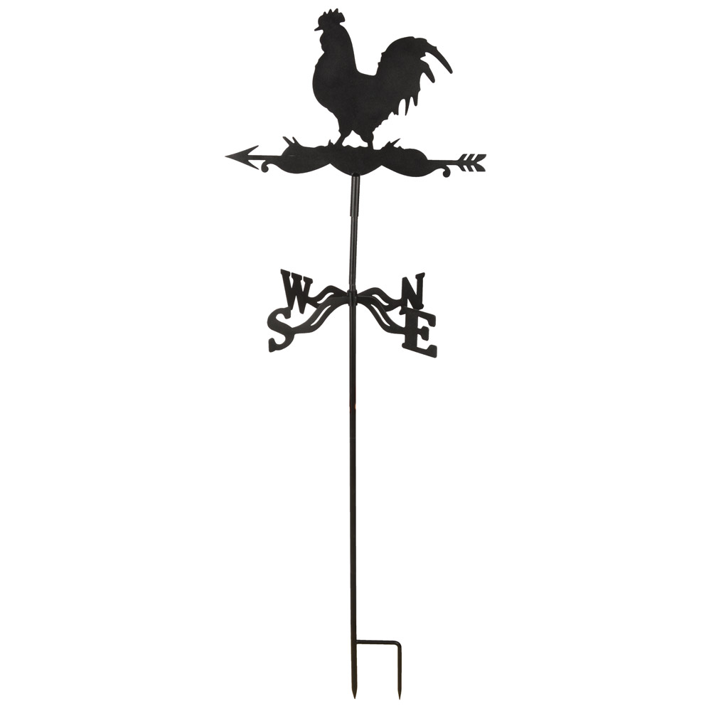 Girouette en acier inoxydable - Coq - Girouette en métal - Indicateur de  direction du vent - Pour toit extérieur, jardin, cour, ferme, décoration