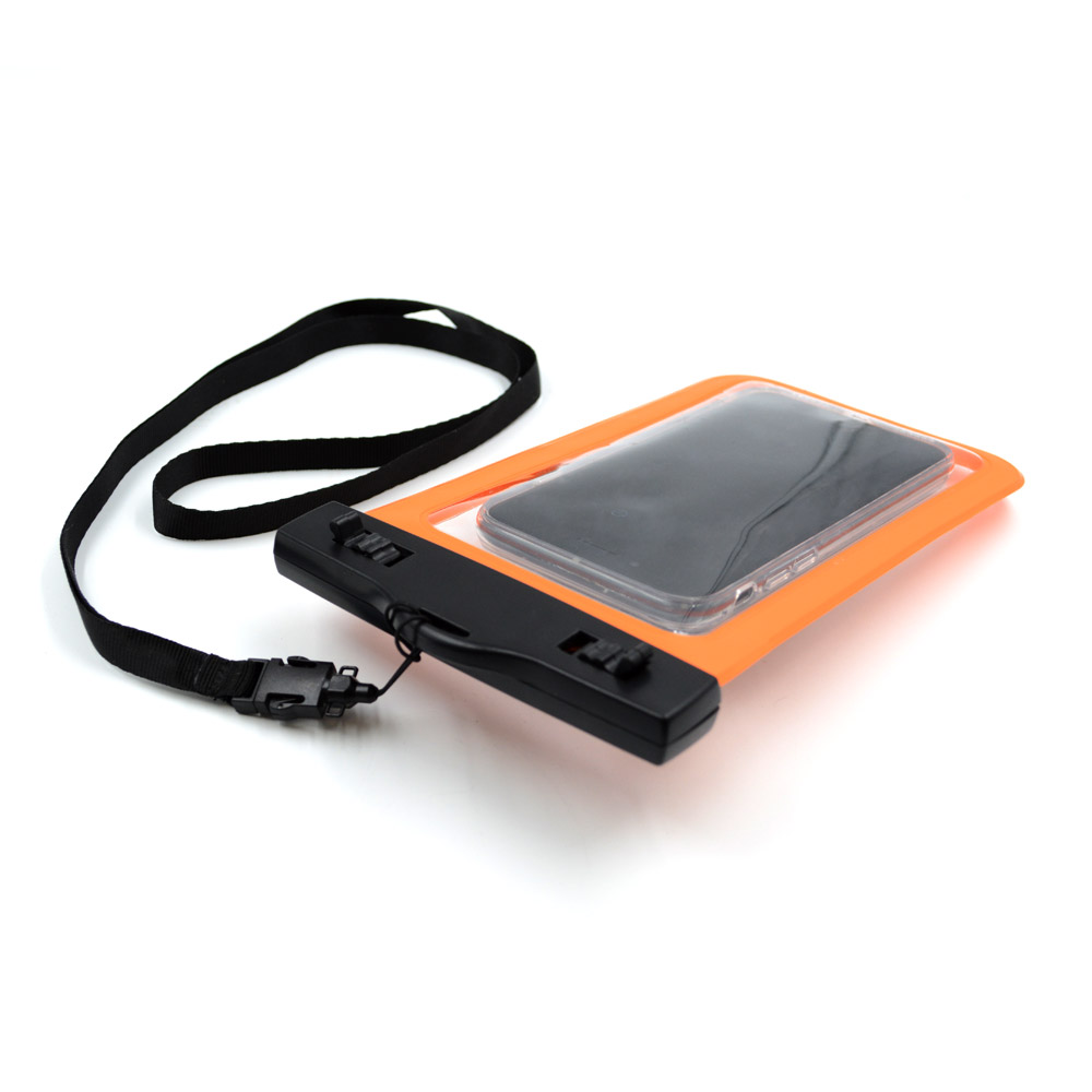 Pochette Etanche Smartphone Celly PCSPLASHBAG-BK Orange - SpaceNet