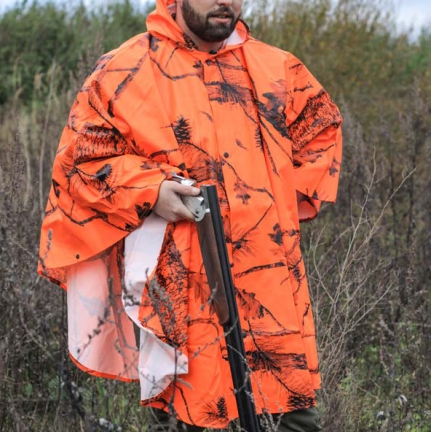 veste de chasse orange