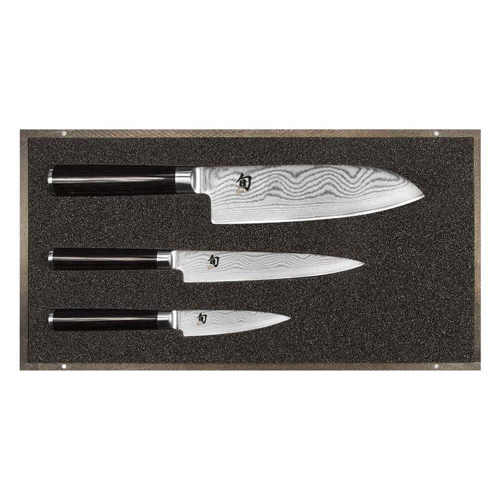 Set de 3 couteaux Japonais KAI Shun Classic