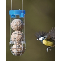 Mangeoire à oiseaux sur pied en chêne rectangulaire - Ducatillon