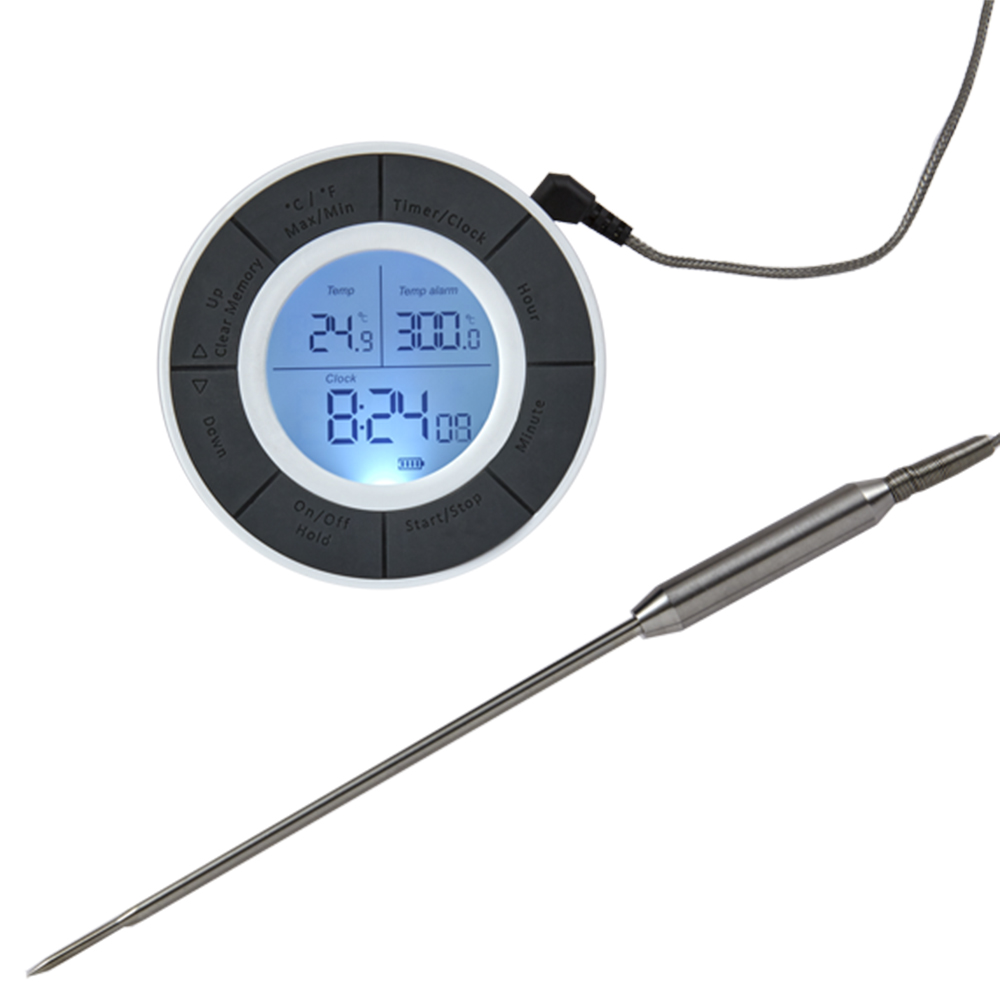 Thermomètre Cuisine, Thermomètre Numérique Digital avec Sonde