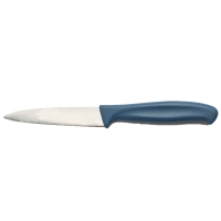 Couteau de cuisine boucher 20 cm bleu manche thermo-gommé anti glisse -  Ducatillon