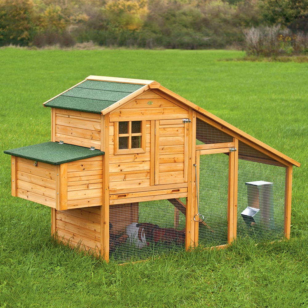 Poulailler avec volière intégrée Le Chalet - Ducatillon